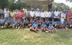 ਜ਼ਿਲ੍ਹਾ ਸਕੂਲ ਟੂਰਨਾਮੈਂਟ 'ਚ ਲੜਕਿਆਂ ਦੇ ਹਾਕੀ ਮੁਕਾਬਲੇ ਕਰਵਾਏ ਗਏ