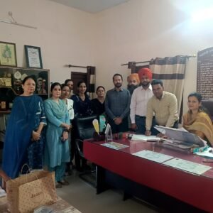 ਸ੍ਰੀ ਬਲਕਾਰ ਸਿੰਘ ਨੇ ਸਰਕਾਰੀ ਹਾਈ ਸਕੂਲ ਧਬਲਾਨ ਵਿਖੇ ਬਤੌਰ ਡੀ.ਪੀ.ਈ. ਵਜੋਂ ਅਹੁਦਾ ਸੰਭਾਲਿਆ