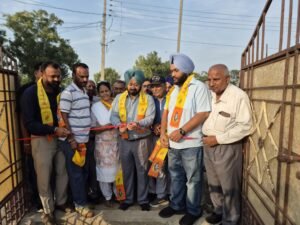 ਵਿਧਾਇਕ ਅਜੀਤਪਾਲ ਸਿੰਘ ਕੋਹਲੀ ਨੇ 50 ਲੱਖ ਰੁਪਏ ਦੀ ਲਾਗਤ ਨਾਲ ਬਣਨ ਵਾਲੀ ਧਰਮਸ਼ਾਲਾ ਦੇ ਕੰਮ ਦੀ ਕਰਵਾਈ ਸ਼ੁਰੂਆਤ
