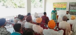 ਨਾਭਾ ਬਲਾਕ ਦੇ ਵੱਖ-ਵੱਖ ਪਿੰਡਾਂ ਵਿੱਚ ਕਿਸਾਨਾਂ ਨੂੰ ਪਰਾਲੀ ਪ੍ਰਬੰਧਨ ਸਬੰਧੀ ਦਿੱਤੀ ਜਾਣਕਾਰੀ