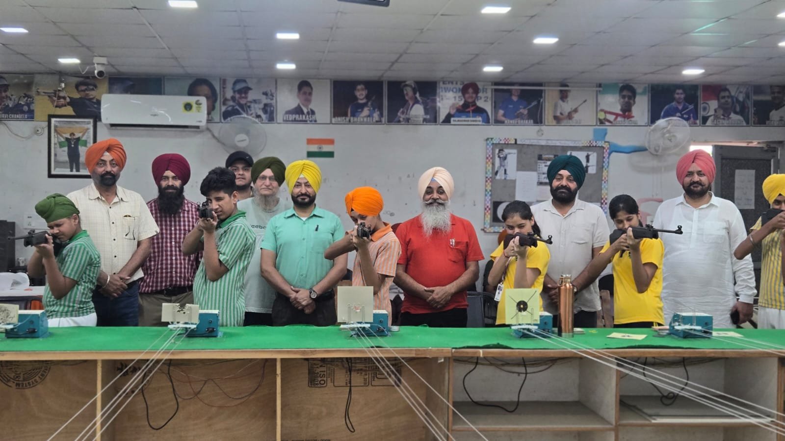 70ਵੇਂ ਜ਼ਿਲ੍ਹਾ ਪੱਧਰੀ ਰਾਈਫਲ ਸ਼ੂਟਿੰਗ ਦੇ ਮੁਕਾਬਲਿਆਂ ਦਾ ਹੋਇਆ ਆਗਾਜ਼