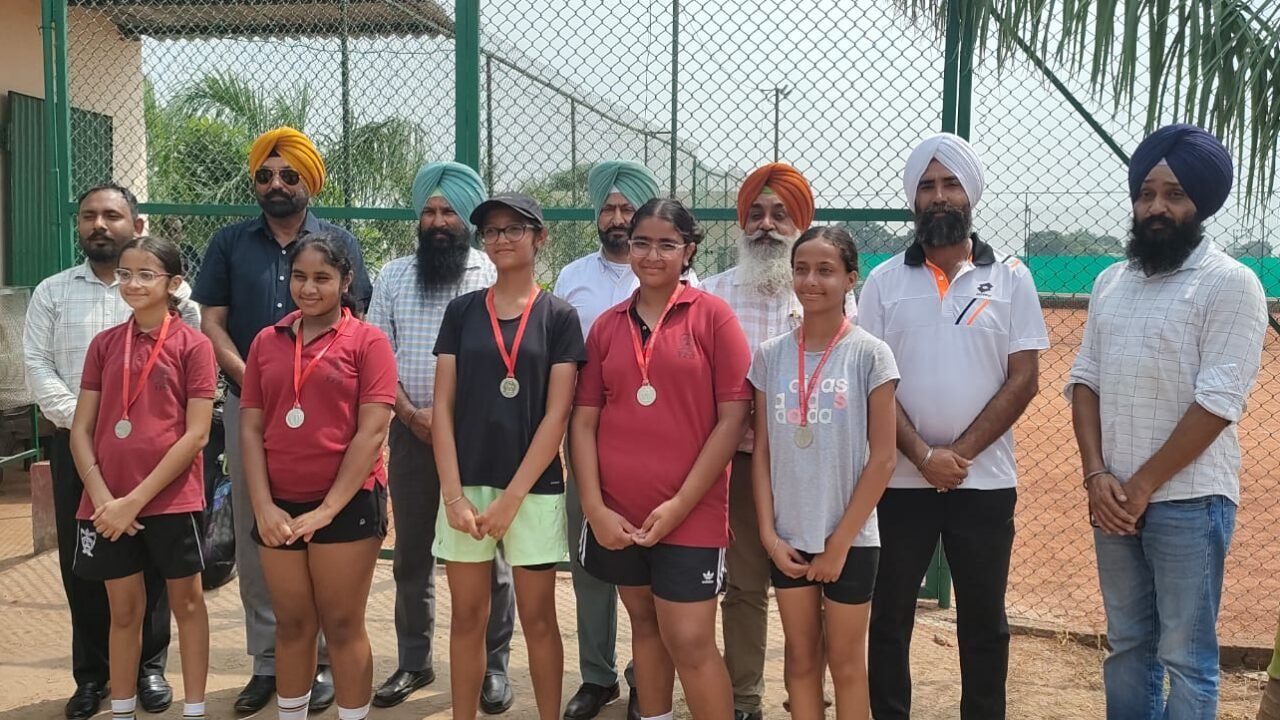 ਜ਼ਿਲ੍ਹਾ ਪੱਧਰੀ ਲਾਅਨ ਟੈਨਿਸ ਮੁਕਾਬਲਿਆਂ ਵਿੱਚ ਜ਼ੋਨ ਪਟਿਆਲਾ-2 ਨੇ ਜਿੱਤੇ ਚਾਰ ਗੋਲਡ ਅਤੇ ਇੱਕ ਸਿਲਵਰ ਮੈਡਲ