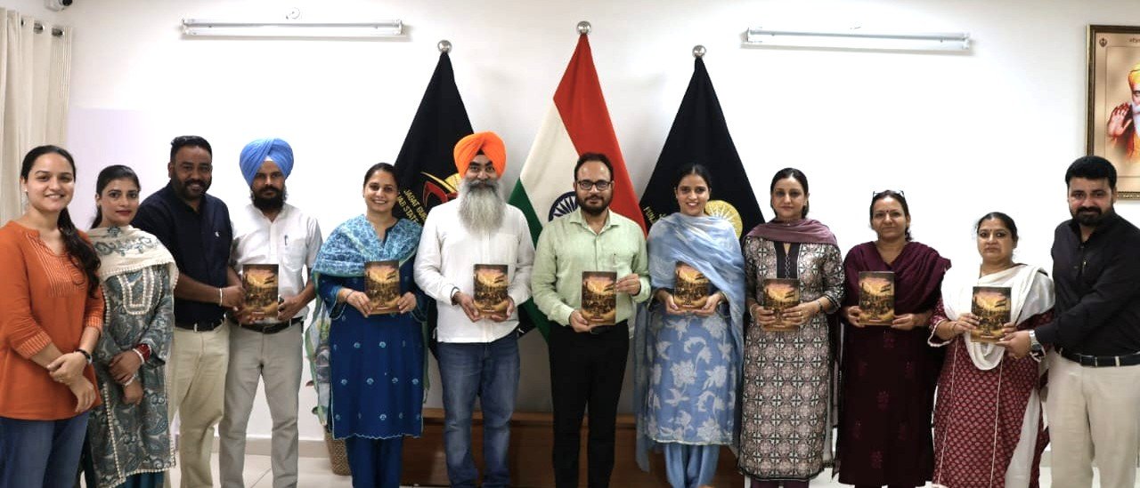 ਜਗਤ ਗੁਰੂ ਨਾਨਕ ਦੇਵ ਪੰਜਾਬ ਸਟੇਟ ਓਪਨ ਯੂਨੀਵਰਸਿਟੀ, ਪਟਿਆਲਾ ਵਿਖੇ ਪੁਸਤਕ "The Role of Haryana in India's Freedom Struggle" ਦਾ ਲੋਕ ਅਰਪਣ