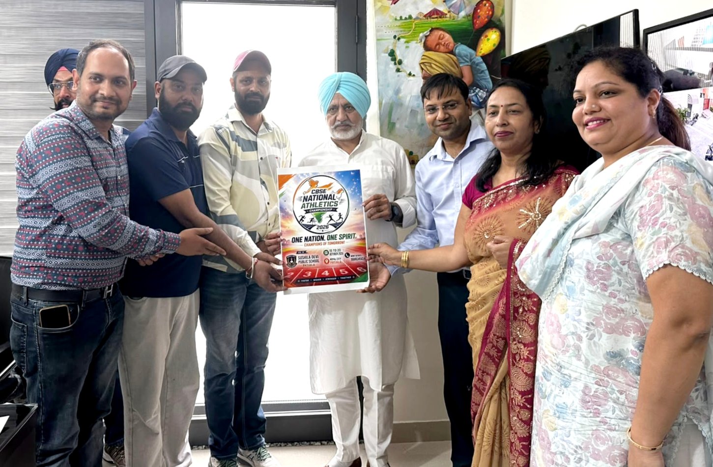 ਬਲਤੇਜ ਸਿੰਘ ਪੰਨੂ ਨੇ ਸੀਬੀਐਸਈ ਨੈਸ਼ਨਲ ਅਥਲੈਟਿਕਸ ਮੀਟ ਦਾ ਕੈਲੰਡਰ ਕੀਤਾ ਜਾਰੀ