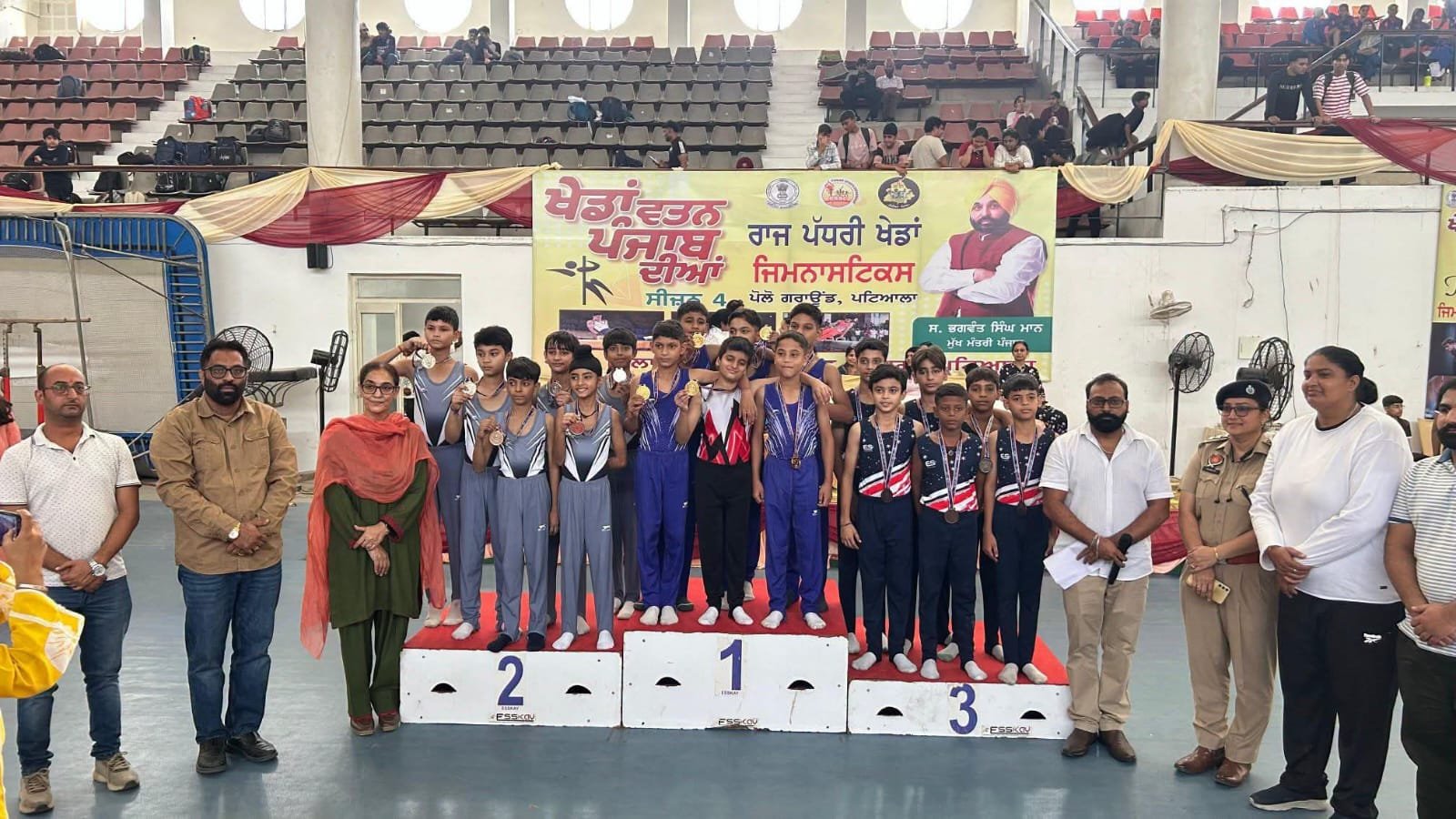 ਖੇਡਾਂ ਵਤਨ ਪੰਜਾਬ ਦੀਆਂ ਸੀਜਨ-4 ਦੇ ਵਿੱਚ ਪਟਿਆਲੇ ਦੇ ਖਿਡਾਰੀਆਂ ਨੇ ਜਿਮਨਾਸਟਿਕ ਦੇ ਵਿੱਚ ਸ਼ਾਨਦਾਰ ਪ੍ਰਦਰਸ਼ਨ ਕੀਤਾ