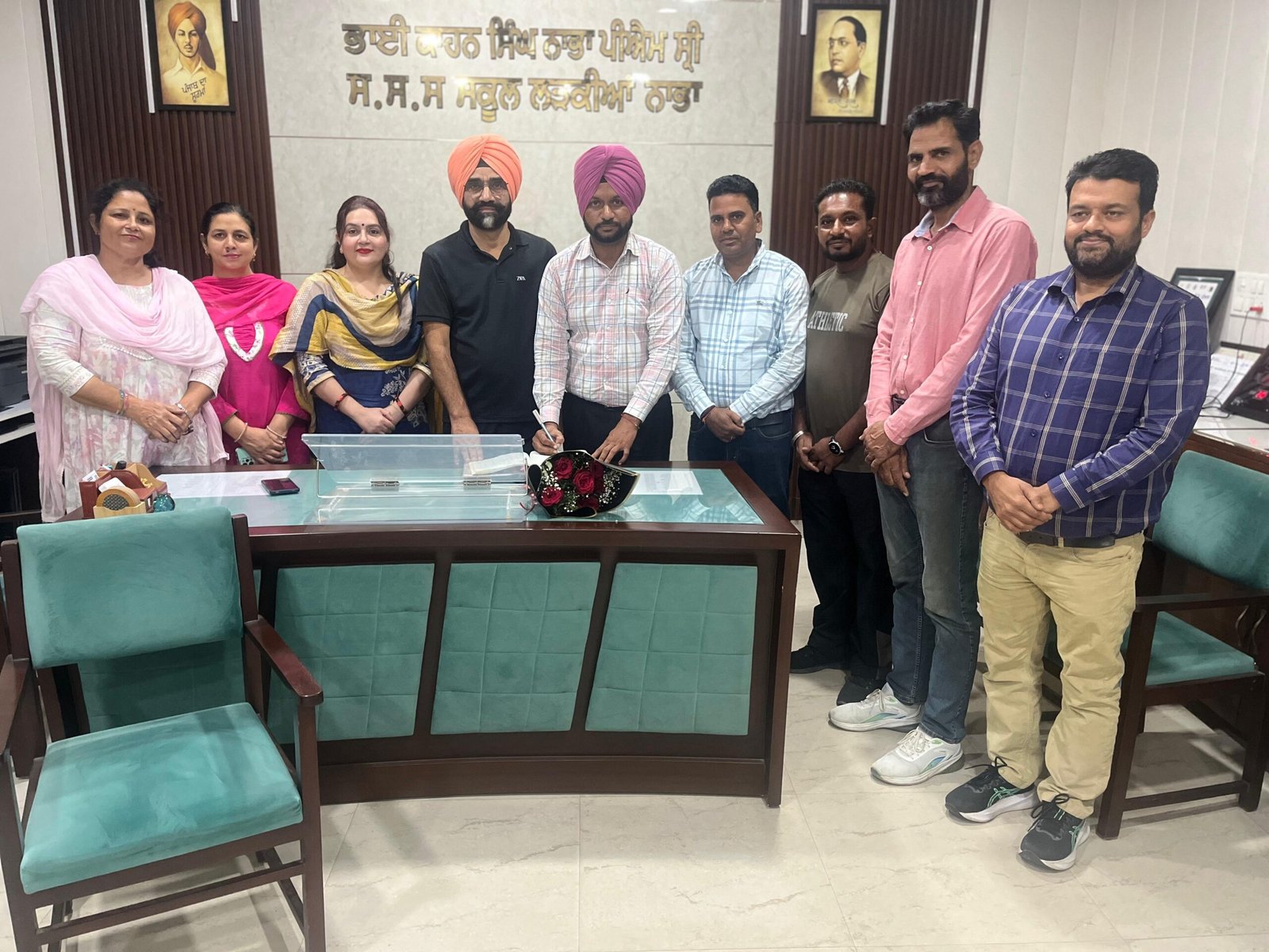 ਸ੍ਰੀ ਪ੍ਰੇਮ ਸਿੰਘ ਨੇ ਭਾਈ ਕਾਹਨ ਸਿੰਘ ਨਾਭਾ ਸਕੂਲ ਵਿਖੇ ਬਤੌਰ ਡੀ.ਪੀ.ਈ. ਅਹੁੱਦਾ ਸੰਭਾਲਿਆ